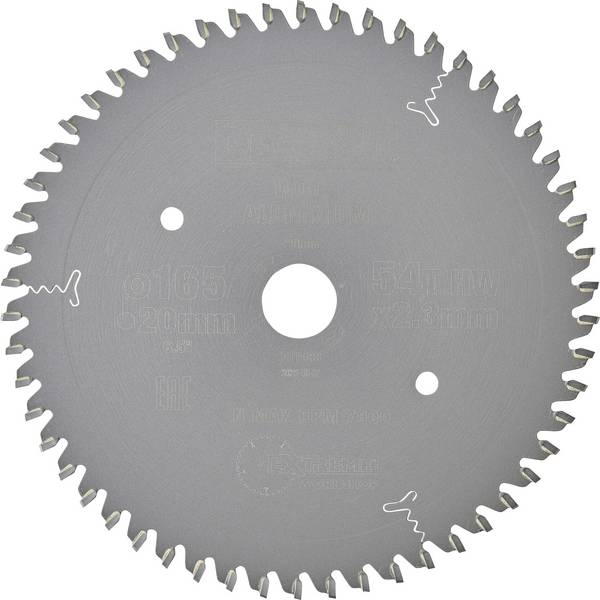 DEWALT DT1088-QZ DT1088-QZ list krožne žage 165 x 20 x 1.5 mm Število zobcev (na colo): 54 1 kos