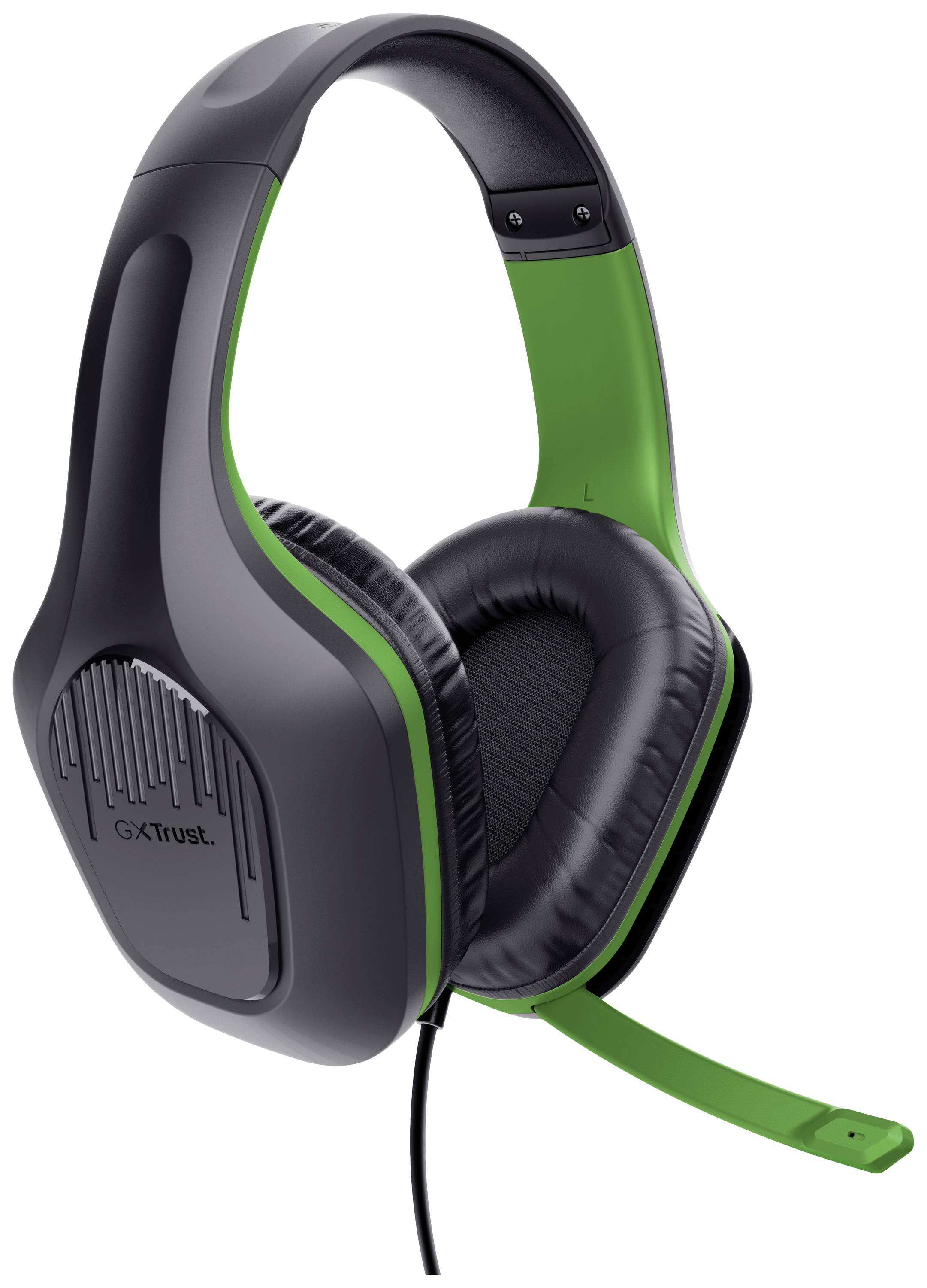 Trust GXT415X ZIROX XBox Over Ear Headset žični stereo črna, zelena igre