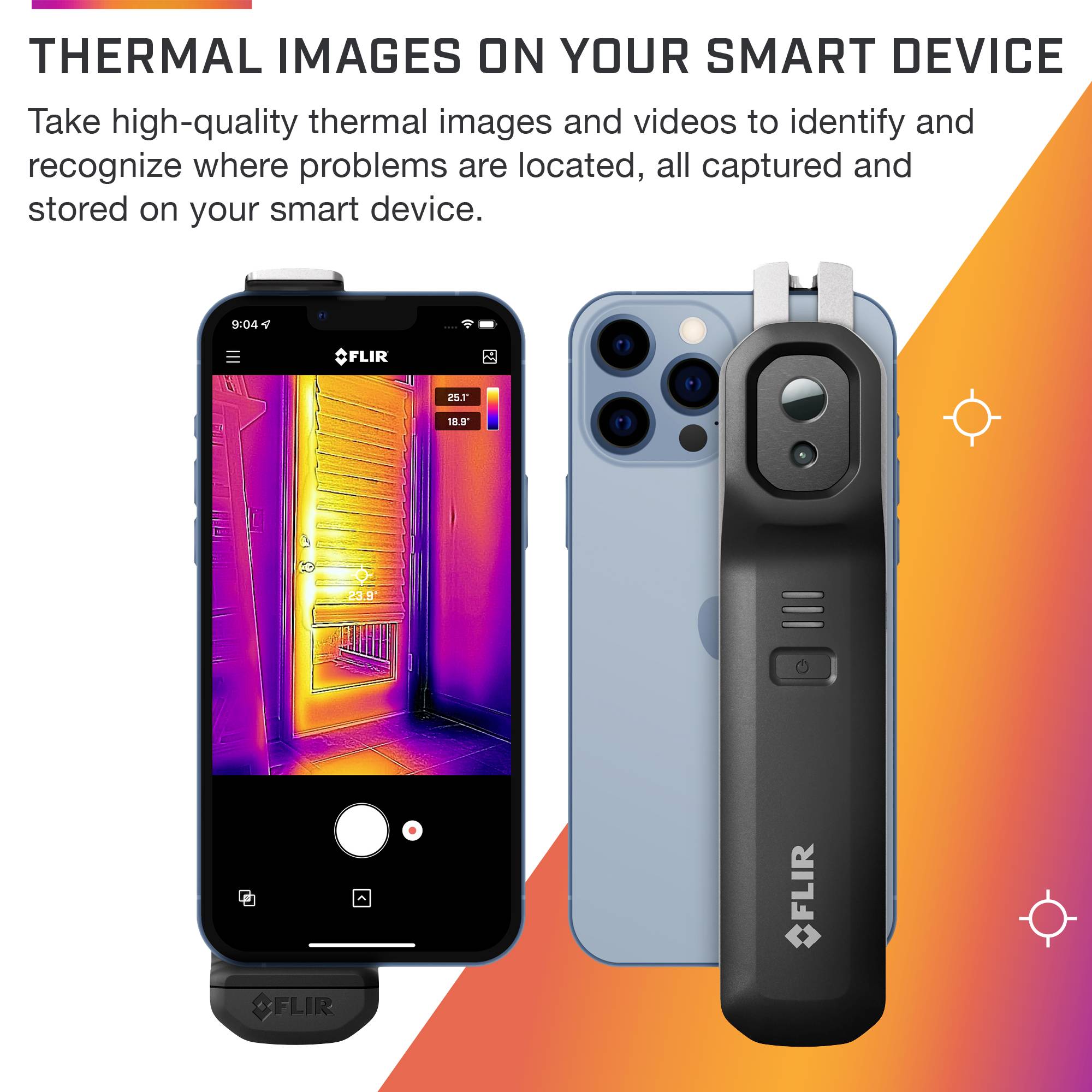 FLIR EDGE toplotna kamera -20 do 120 °C 8.7 Hz-6