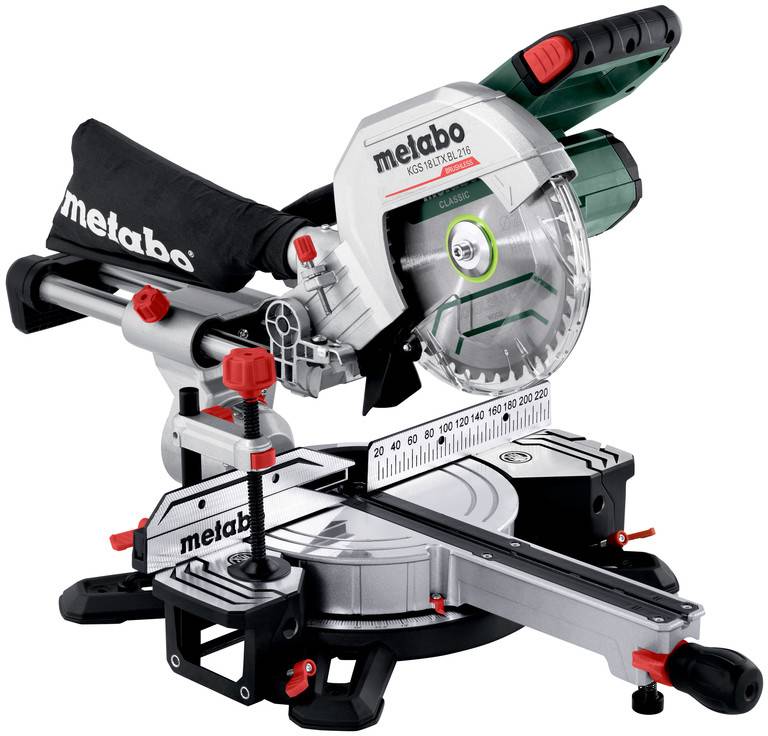 Metabo 614216850 akumulatorska čelilna žaga brez akumulatorja, brez polnilca 216 mm 30 mm