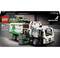 LEGO Technic komplet za sestavljanje Mack LR smetarskega vozila. Vsebuje dele za sestavo električnega smetarskega vozila z reciklažno tematiko, primerno za otroke, starejše od 8 let.