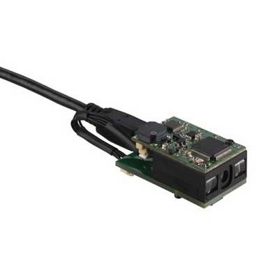 Elektronski modul z več čipi in kabelskim priključkom, ki je najverjetneje senzor ali majhna kamera.