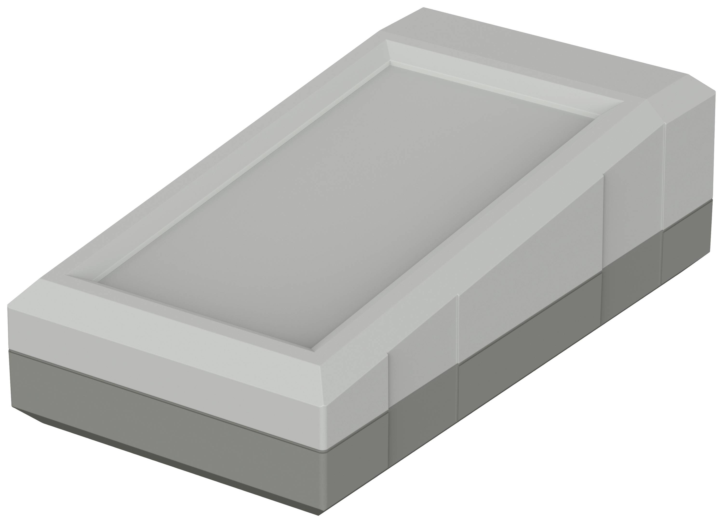 Bopla Elegant EG 1240 P 32124070 namizno ohišje 125 x 67 x 40 polistirol sivo-bela (RAL 7035), ahatno siva (RAL 7038) 1 kos