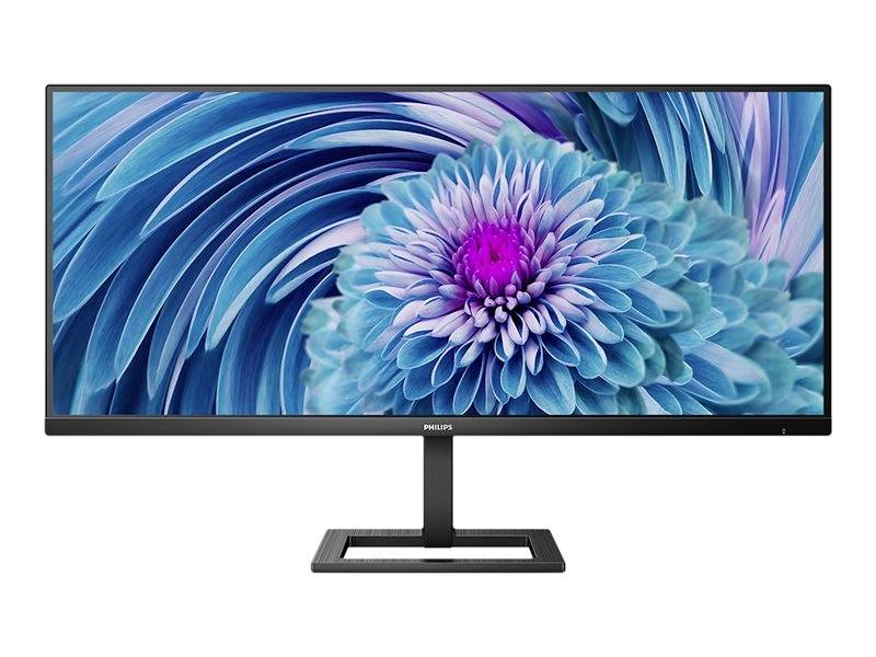 Philips Monitore 346E2LAE/00 LED monitor EEK F (A - G) 86.4 cm (34 palec) 3440 x 1440 piksel 21:9 4 ms HDMI®, DisplayPort, audio-Line-out, USB 3.2 (gen. 1), USB-C® VA LED