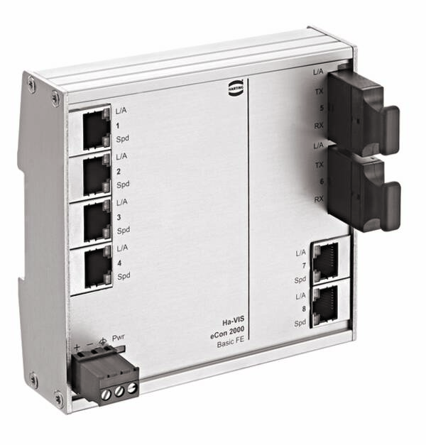 HARTING 24020062200 24 02 006 2200 industrijski Ethernet preklopnik  100 MBit/s