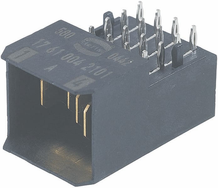 HARTING 17610042101 večpolni moški konektor Število vrst 1 1 kos