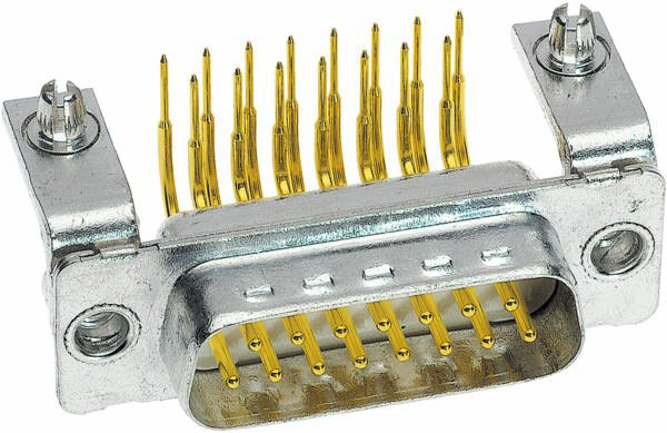 HARTING 09 64 224 7242 09642247242 konektor Število pinov: 15 spajkalni 1 kos Piece