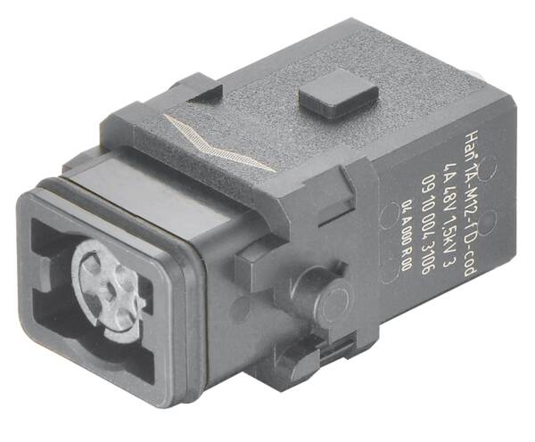 HARTING 09100043106 moški vložek Han® 1A 4 stiskalni 1 kos Piece
