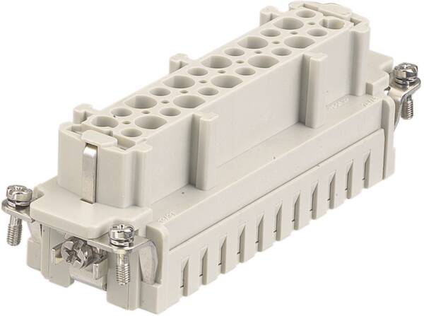 HARTING 09332242702 konektor Han® E 24 + PE stiskalni 1 kos