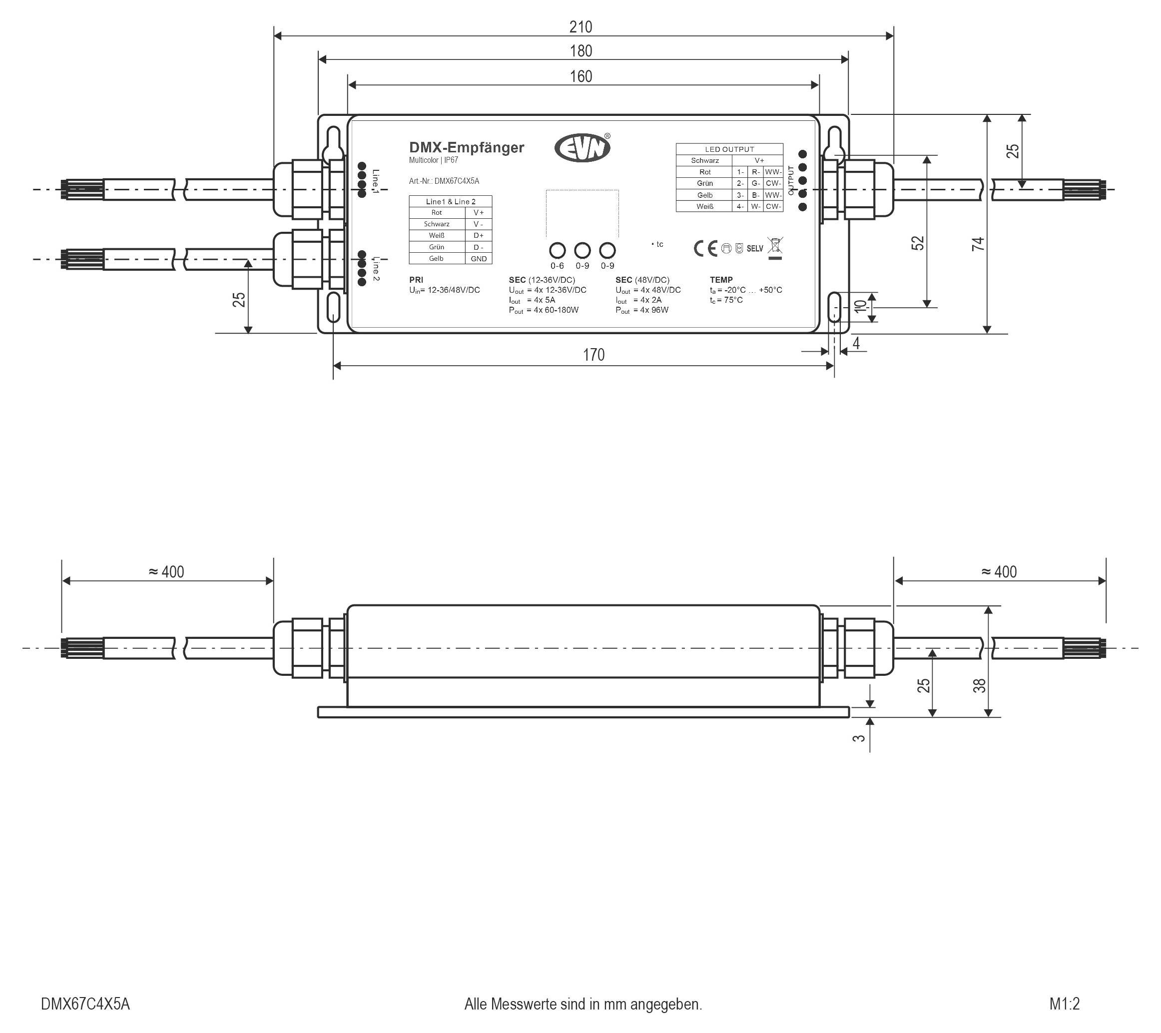EVN DMX67C4X5A 1 kos-3
