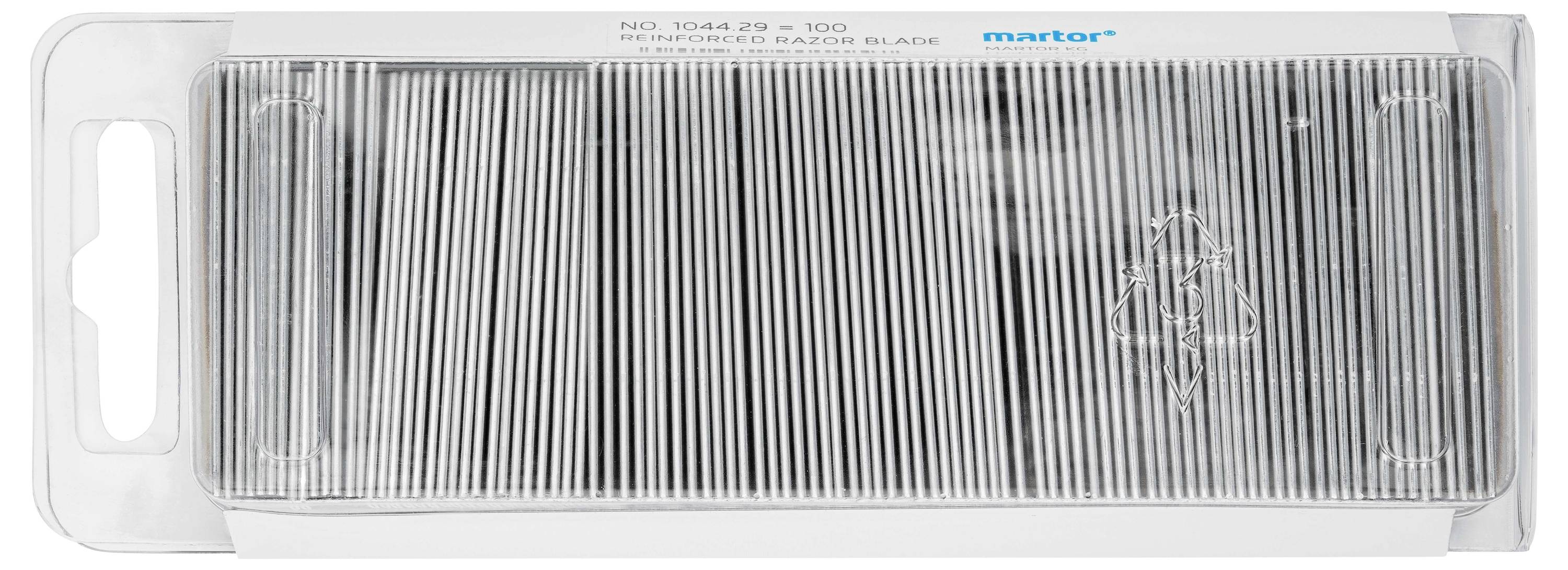 Embalaža z večimi britvicami.