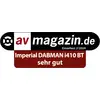 Znak priznavanja revije 'av magazin.de', posamičen test 2/2024, ocenjuje Imperial DABMAN i410 BT z oceno 'zelo dobro'.
