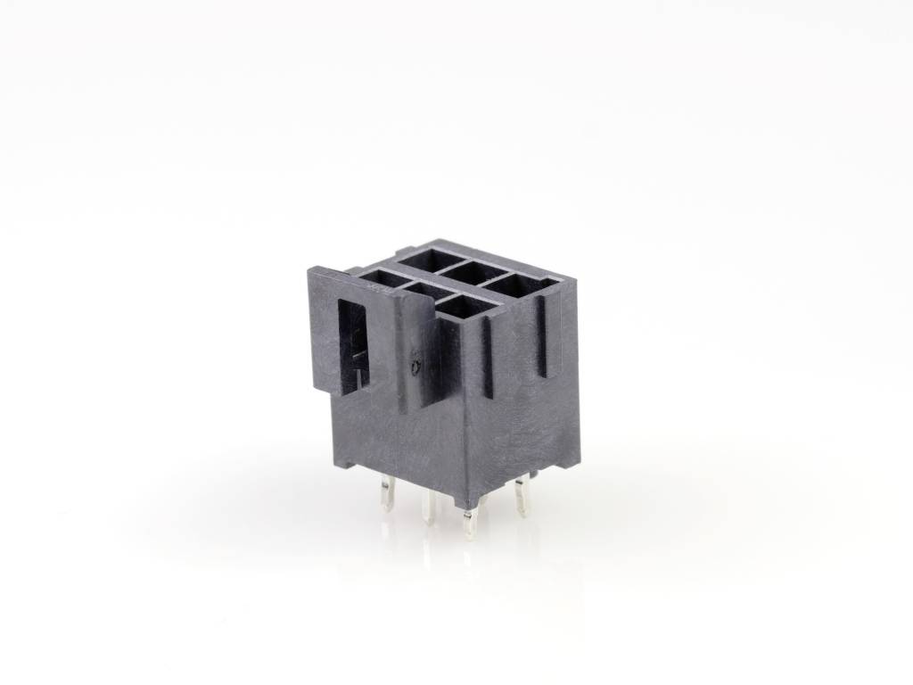 Molex vgradna standardna letev z ženskimi kontrakti Skupno število polov 6 Osnovna mreža: 3.50 mm 1722981106 1 kos Tray