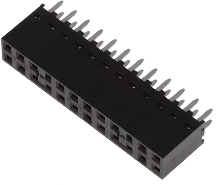 Molex ohišje vtičnice za tiskano vezje Skupno število polov 24 901512124 1 kos Tube