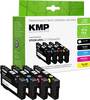 KMP črnilo zamenjava Epson 405XL, T05H6, T05H1, T05H2, T05H3, T05H4 kompatibilnost kombinirano pakiranje črna, cianova, magenta, rumena 1656,4005 1656,4005
