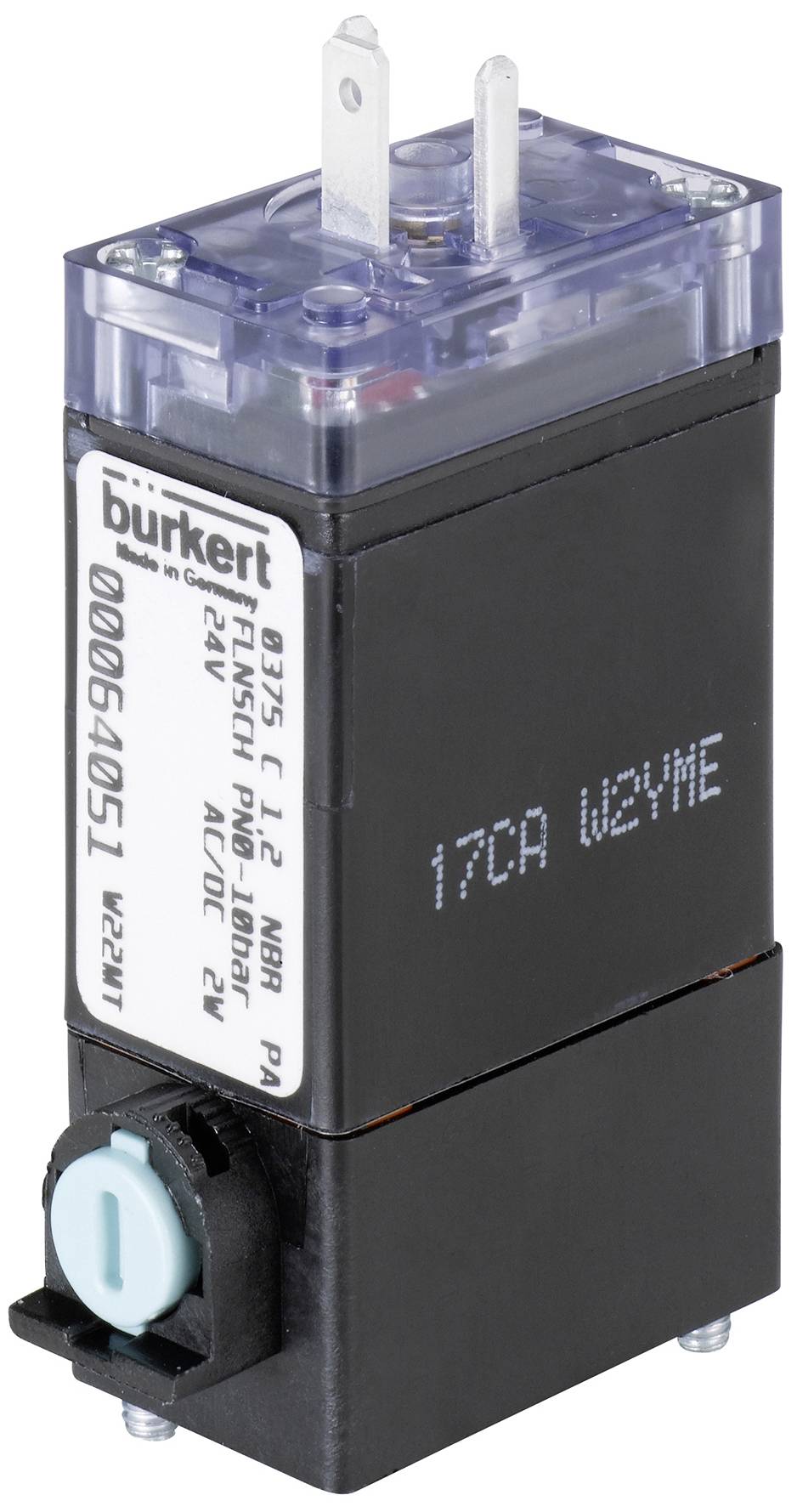 Bürkert klecni ventil 0375 55835 10 bar (max) 1 kos