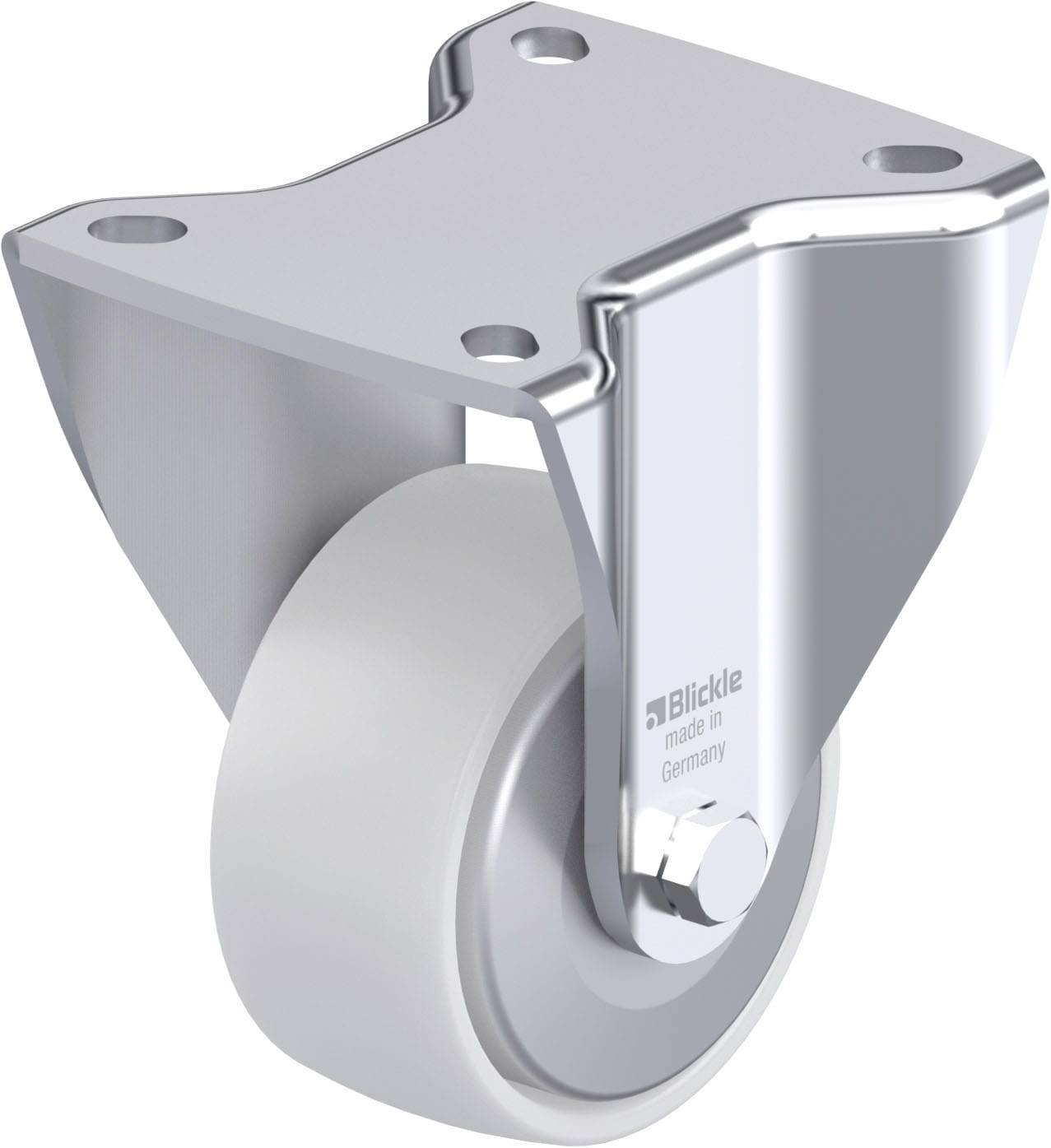 Blickle 852798 BH-PO 82G-FA fiksno kolo iz jeklene pločevine Premer kolesa: 80 mm Nosilnost (maks.): 230 kg 1 kos