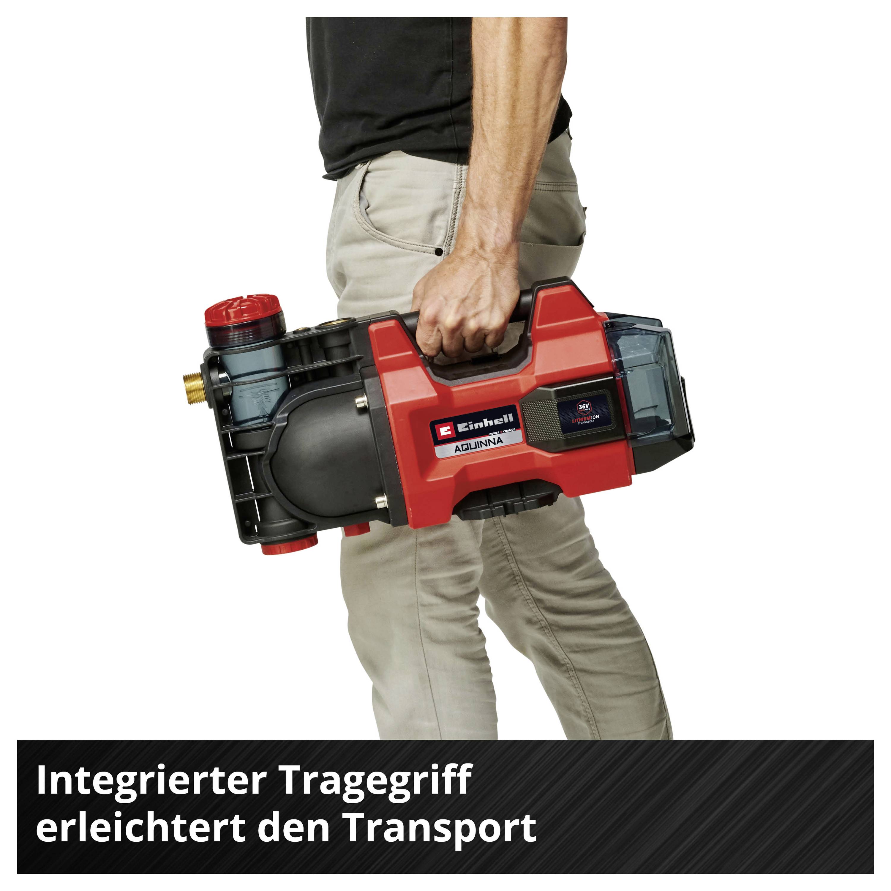 Einhell Power X-Change AQUINNA 36/34 vrtna akumulatorska črpalka 3400 l 37 m-8