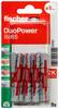 Fischer 537651 DuoPower 8 x 65 K NV vložek 65 mm 8 mm 1 set