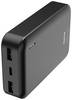 Hama Pocket 10 powerbank (rezervni akumulatorji) 10000 mAh Fast Charge LiPo antracitna