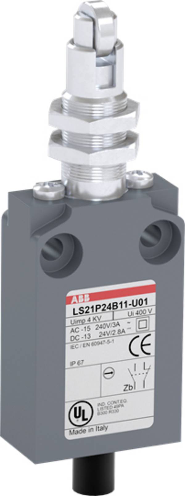 ABB 1SBV016024R3801 LS21P24B11-U01 položajno stikalo  10 A potopni bat  IP67 1 kos
