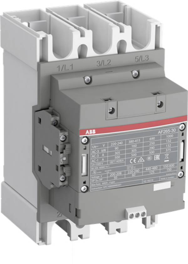 ABB AF265-30-11-34 kontaktor 4 zapiralo, 1 odpiralo 132 kW 1 kos