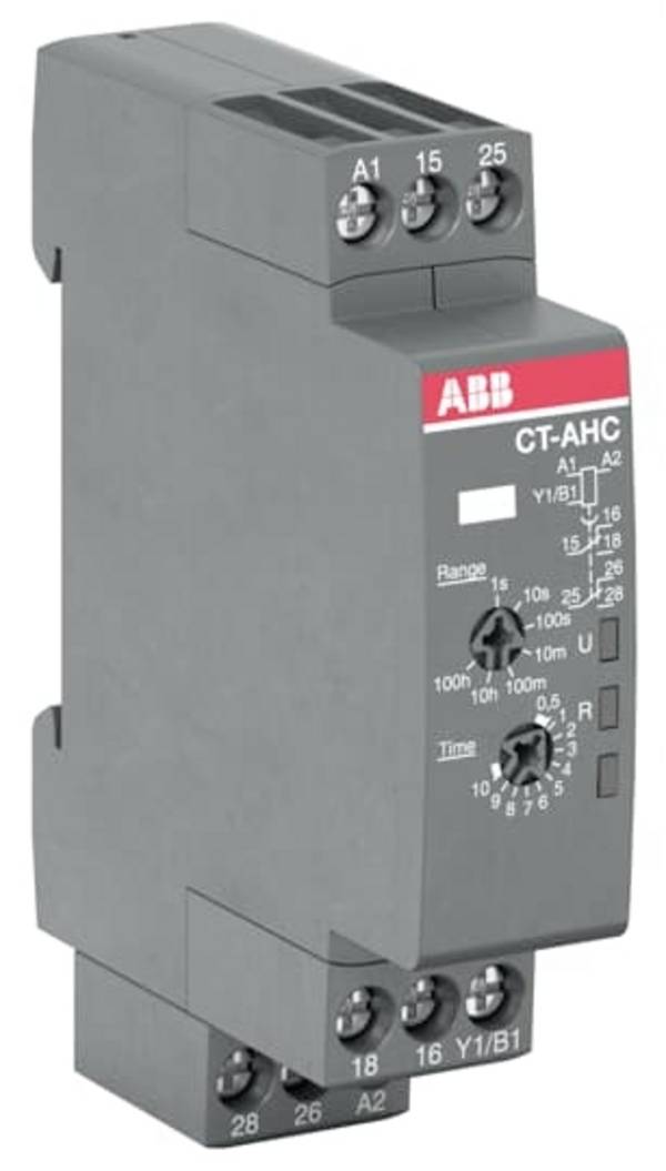 ABB 1SVR508110R0100 CT-AHC.22 časovni rele večfunkcijski 1 kos Časovni razpon: 0.05 - 360000 s Piece