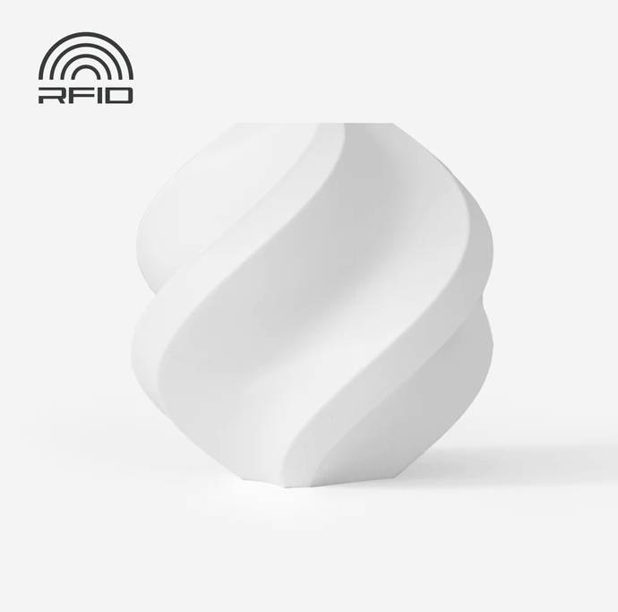 BambuLab G00-W0-1.75-1000-splfree PETG Basic Refill Weiß 3D tiskalnik filament PETG 1.75 mm 1000 g bela 1 kos