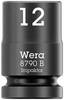 Wera 8790 B Impaktor 05005503001 zunanji šestrobi nasadni ključ 12 mm 3/8" 1 kos 3/8"