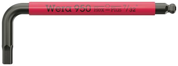 Wera 950 SPKS Multicolour notranji šestrobi kotni izvijač  7/32 palec 7/32" 1 kos