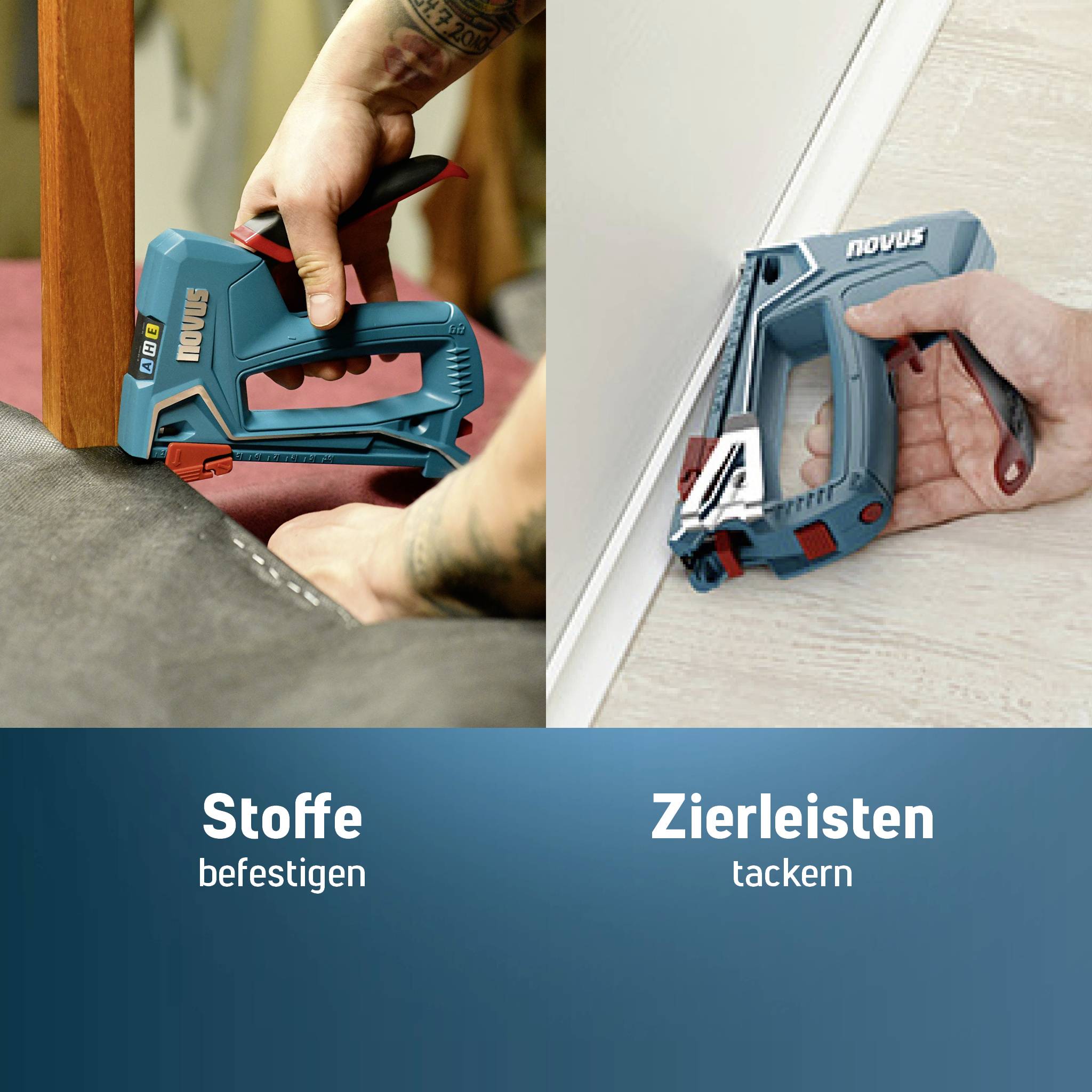 Novus Tools 030-0461 ročni spenjalnik Vrsta sponke tip 37, tip 53 Dolžina sponke 6 - 14 mm-6