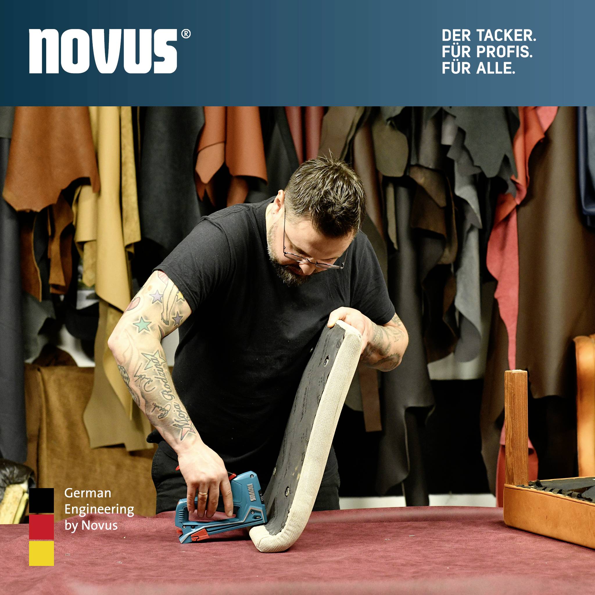 Novus Tools 030-0461 ročni spenjalnik Vrsta sponke tip 37, tip 53 Dolžina sponke 6 - 14 mm-11