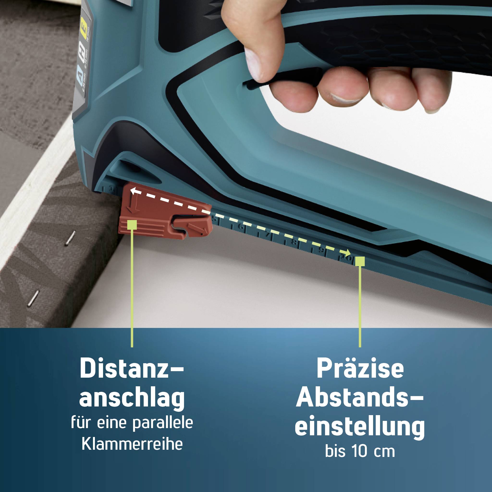 Novus Tools 031-0369 električni spenjalnik Vrsta sponke tip 37, tip 53 Dolžina sponke 6 - 14 mm-3