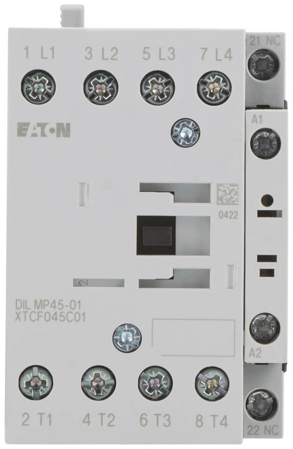 Eaton DILMP45-01(230V50HZ,240V60HZ) zaščita moči 1 odpiralo 230 V 45 A 1 kos