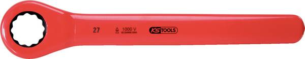 KS Tools 117.2289 1172289 viličasto-obročni ključ z ragljo   Velikost ključa (palec) (samo za naslov) 11/16"