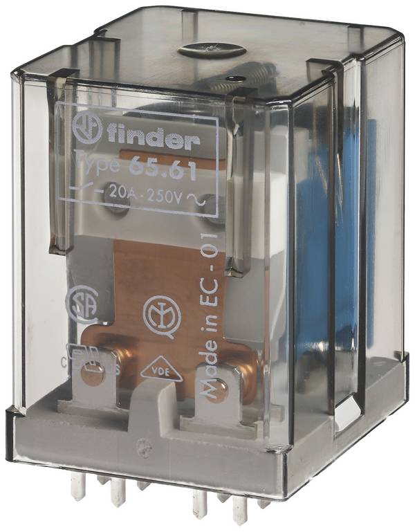 Finder 65.61.8.230.4300 rele za tiskano vezje 230 V/AC 30 A 1 zapiralo 1 kos Piece
