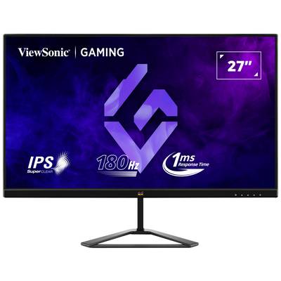 27-palčni gaming monitor ViewSonic z IPS-zaslonom, 180Hz osvežilno frekvenco in 1ms odzivnim časom, primeren za hitro igranje iger.