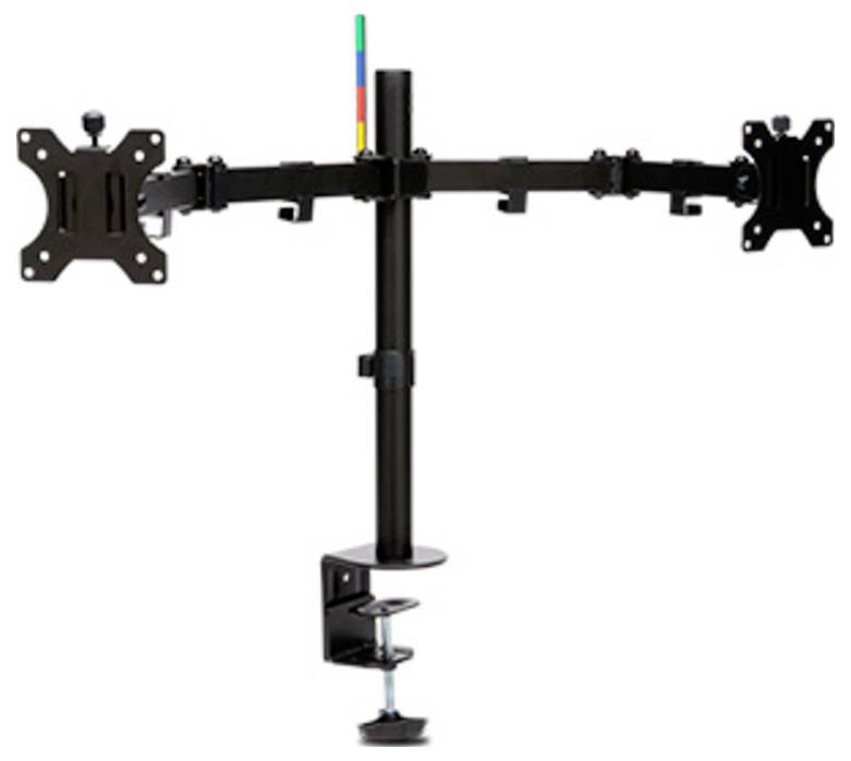 Kensington K55409WW namizni nosilec za monitor 2 Zaslon(-i) 81,3 cm (32") črna vrtljiv nosilec, možnost nagiba, možnost -8
