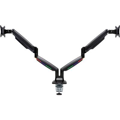 Kensington K59601WW namizni nosilec za monitor 2 Zaslon(-i) 86,4 cm (34") črna vrtljiv nosilec, možnost nagiba, možnost -0