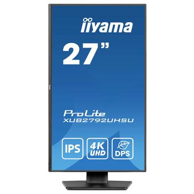 '27-palčni zaslon iiyama, model ProLite XUB2792UHSU. Lastnosti: IPS, 4K UHD, vrtljiv.'