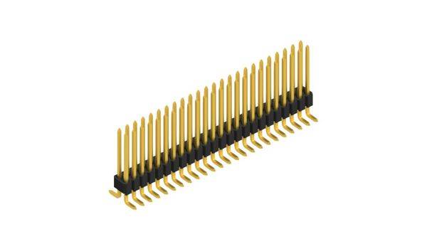 Fischer Elektronik standardna letev z moškimi kontrakti Število vrst: 2 SLVW4SMD07348G 10 kos-0