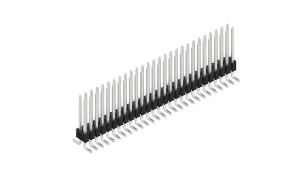 Fischer Elektronik standardna letev z moškimi kontrakti Število vrst: 2 SLVW4SMD07354Z 10 kos-0
