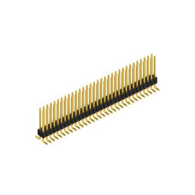 Fischer Elektronik standardna letev z moškimi kontrakti Število vrst: 2 SLVW4SMD07364G 10 kos-0