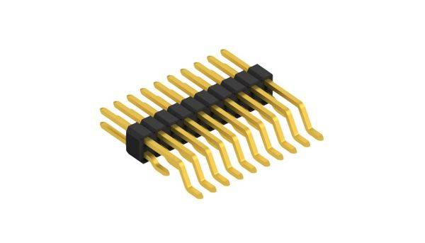 Fischer Elektronik standardna letev z moškimi kontrakti Število vrst: 2  SLVW5SMD03620G 10 kos
