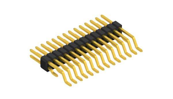 Fischer Elektronik standardna letev z moškimi kontrakti Število vrst: 2 SLVW5SMD03628G 10 kos-0