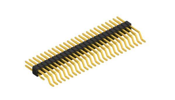 Fischer Elektronik standardna letev z moškimi kontrakti Število vrst: 2 SLVW5SMD03650G 10 kos-0