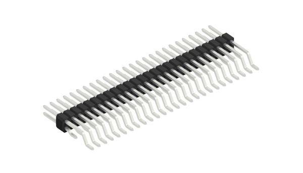 Fischer Elektronik standardna letev z moškimi kontrakti Število vrst: 2 SLVW5SMD03652Z 10 kos-0