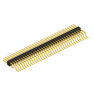 Fischer Elektronik standardna letev z moškimi kontrakti Število vrst: 2 SLVW5SMD03670G 10 kos-0