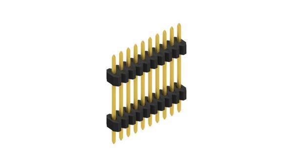 Fischer Elektronik standardna letev z moškimi kontrakti Število vrst: 1 SLVW609210G 10 kos-0