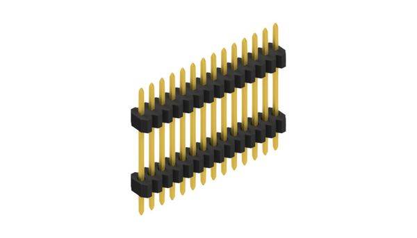 Fischer Elektronik standardna letev z moškimi kontrakti Število vrst: 1 SLVW609214G 10 kos-0